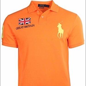 🐎NWOT❗️Polo Ralph Lauren, Orange Shirt | 2XL